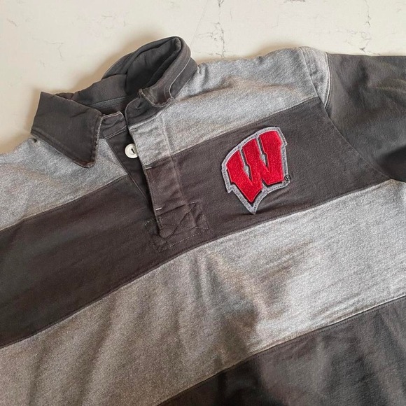 University of Madison, Wisconsin, Colosseum rugby‎ shirt men's size medium - Picture 1 of 6